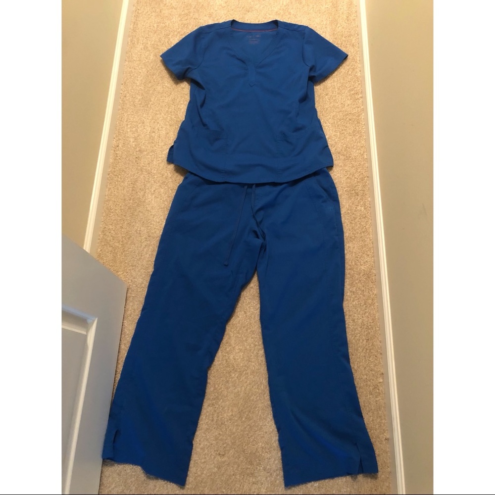 Purple label scrub set